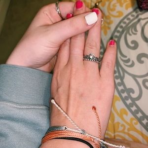 Pandora Princess Ring Size 7